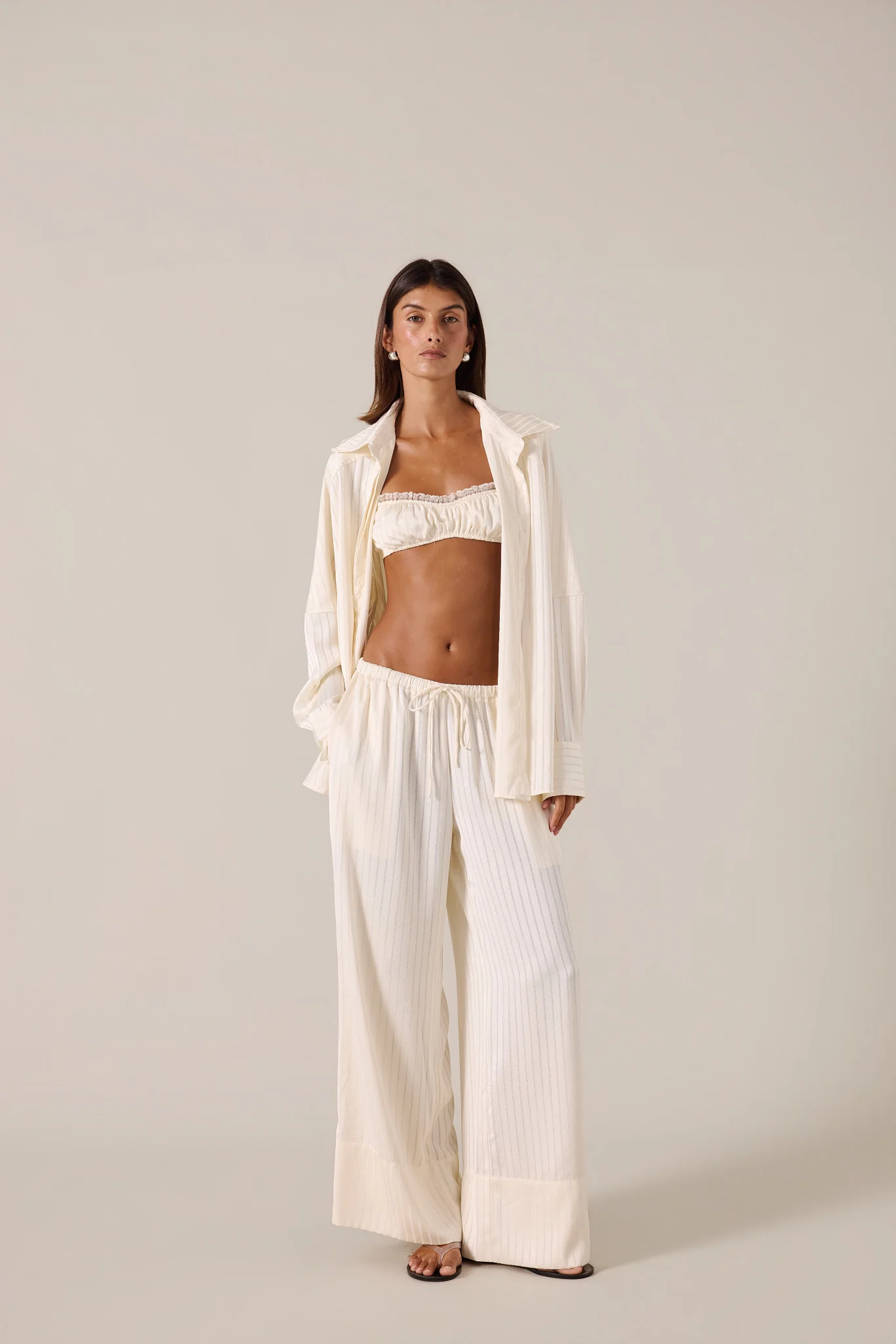 IVY SHIRT - CREAM - Image 3