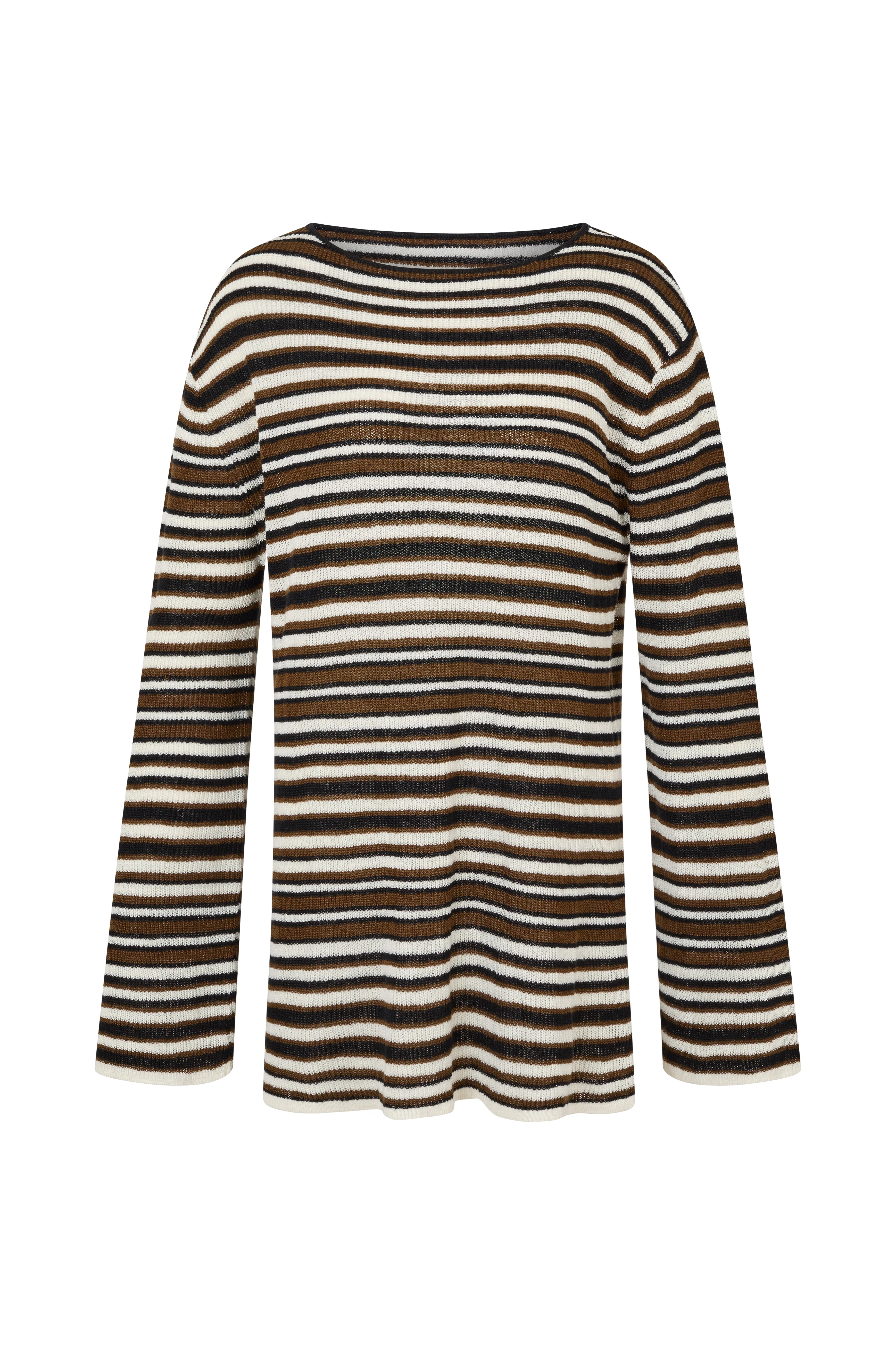 AURA MINI DRESS - DESERT STRIPE - Image 3