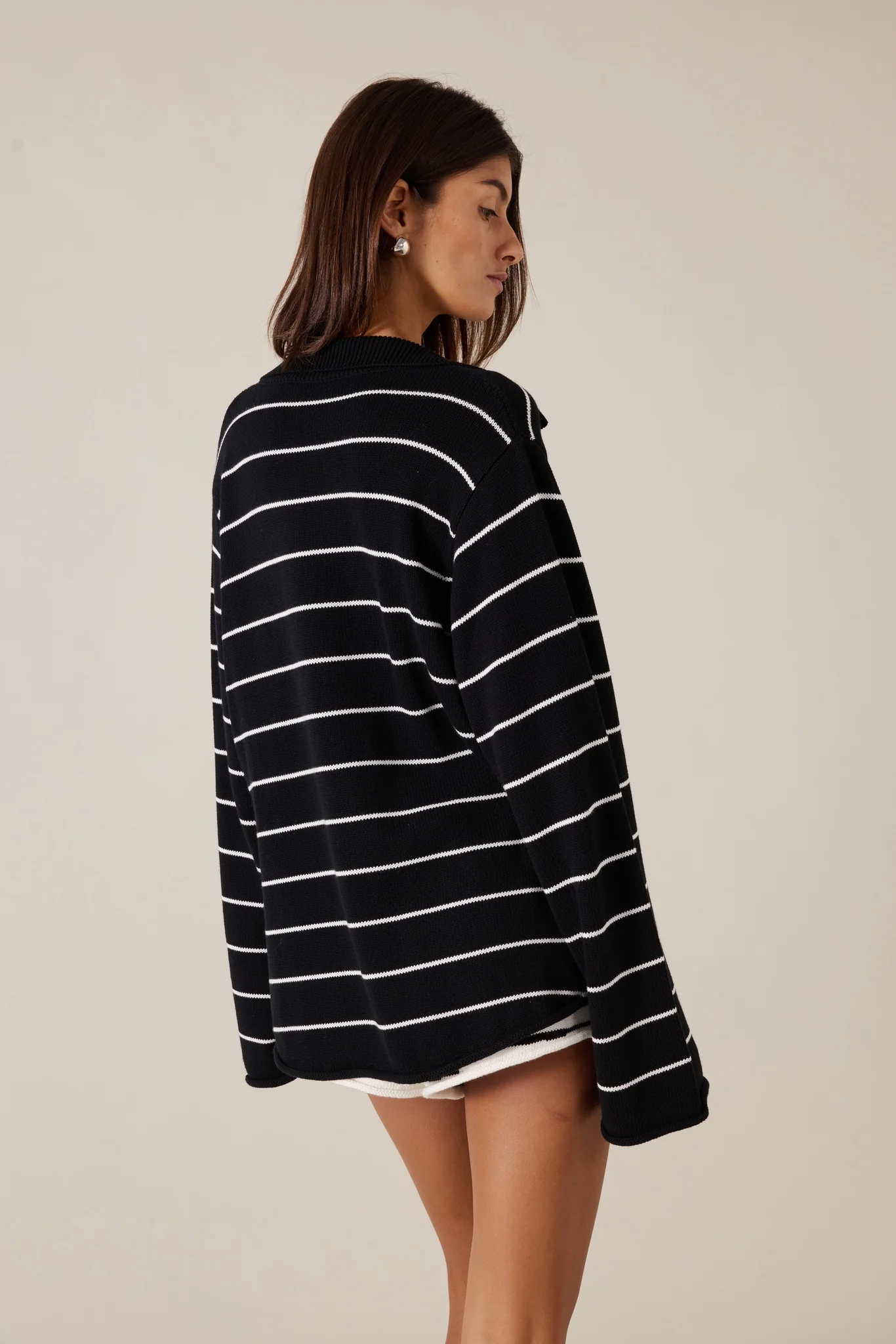 PRE-ORDER | CORDELIA SHORT - SABLE STRIPE - Image 4