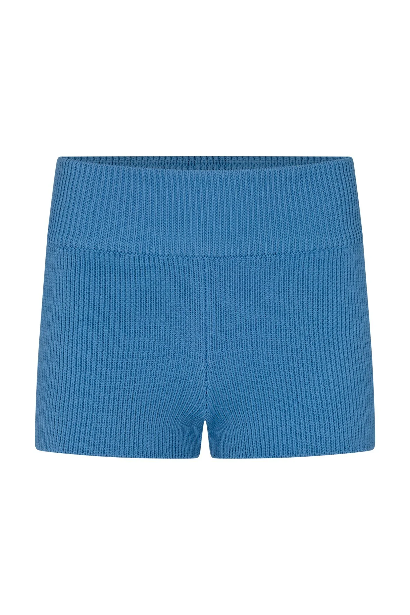 ESSENTIAL KNIT SHORT  - BLEUE - Image 3