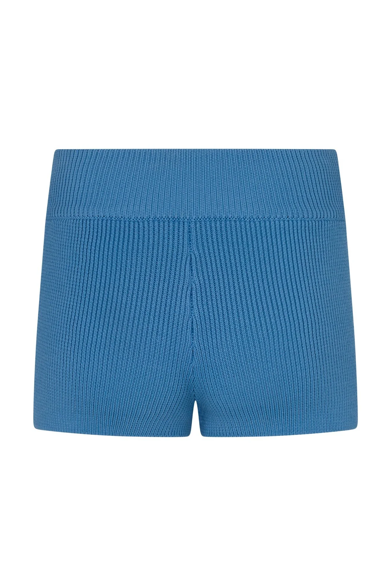 ESSENTIAL KNIT SHORT  - BLEUE - Image 4