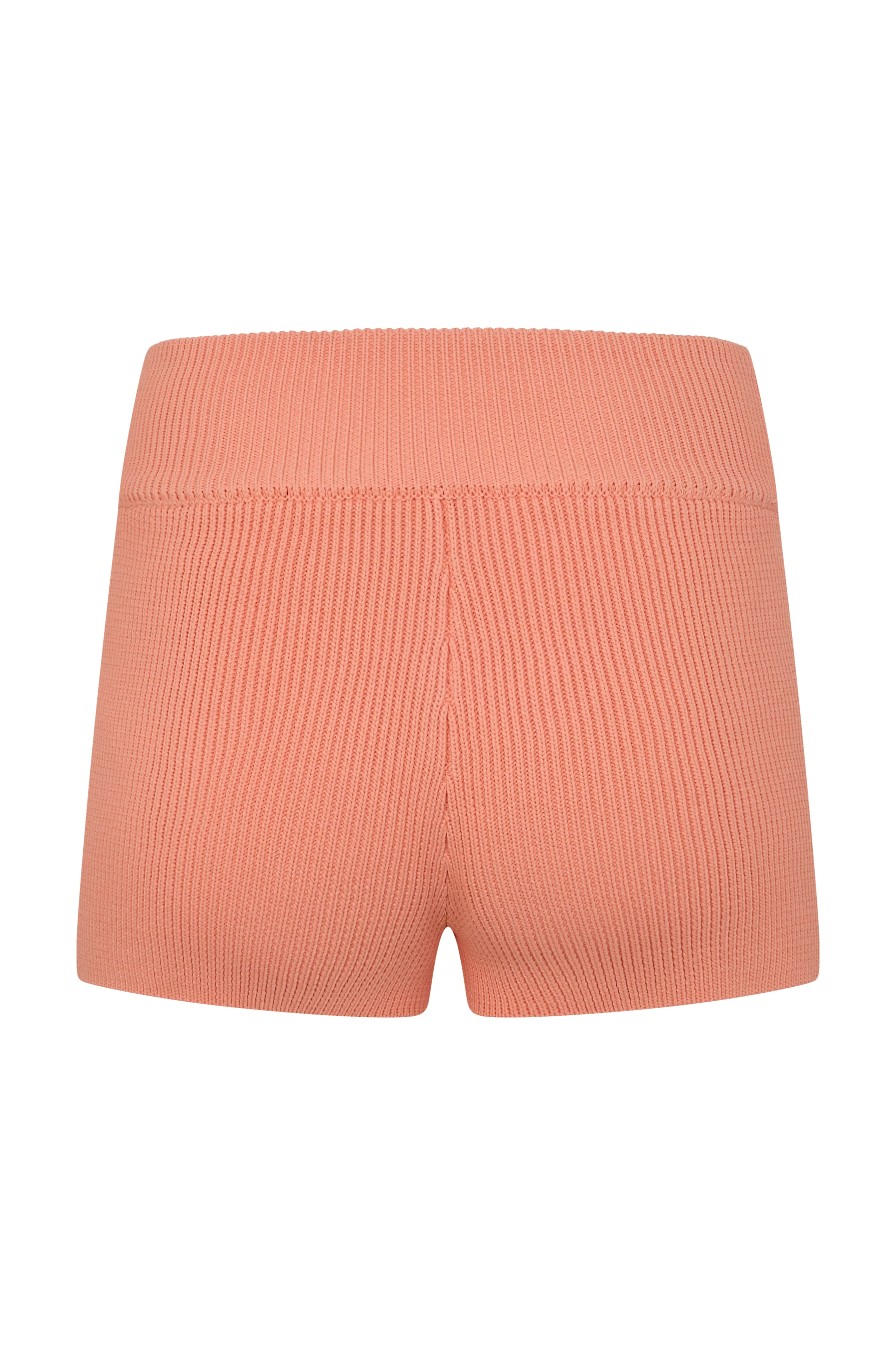 ESSENTIAL KNIT SHORT - PEACH - Image 3