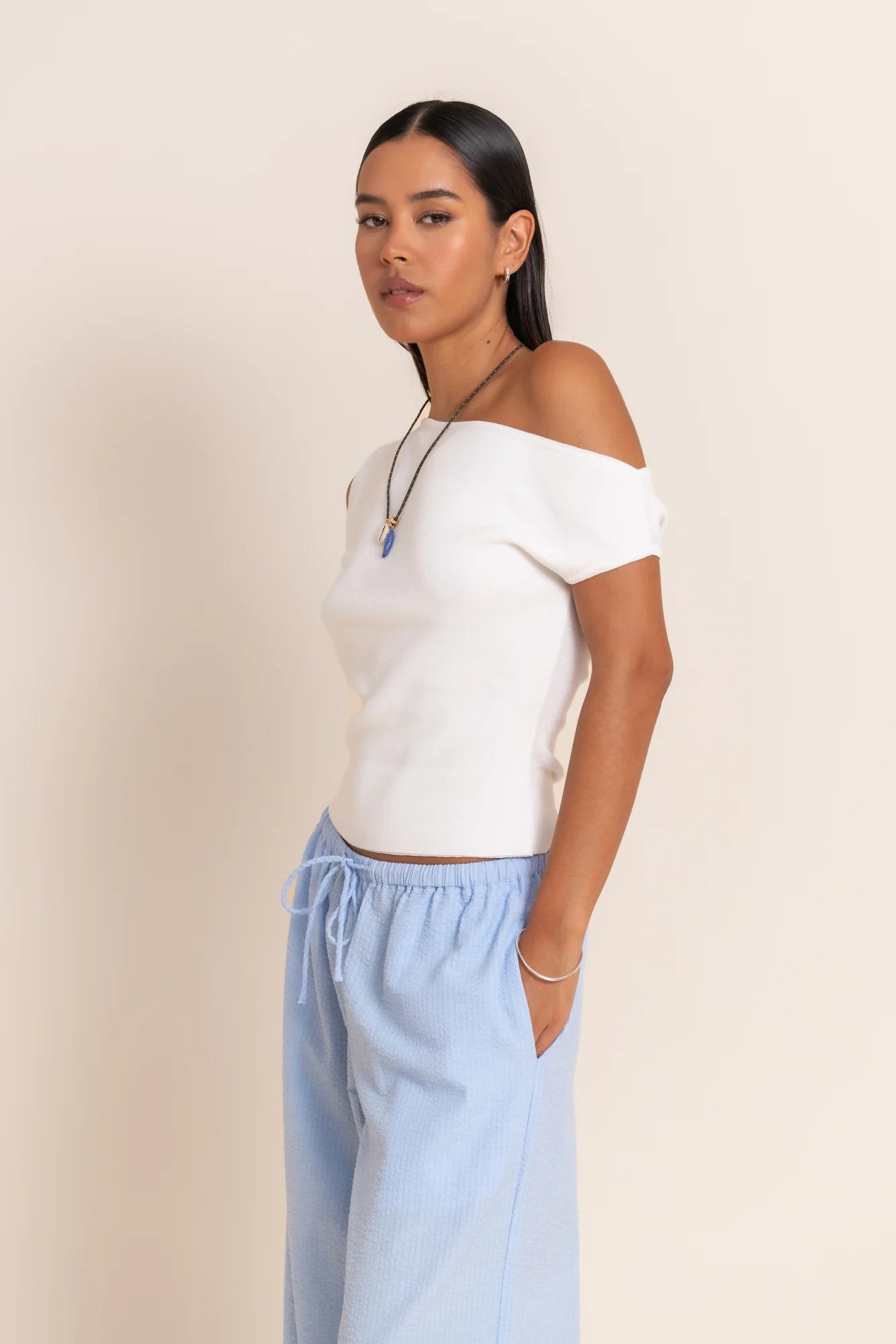 LEYA TOP - WHITE - Image 6