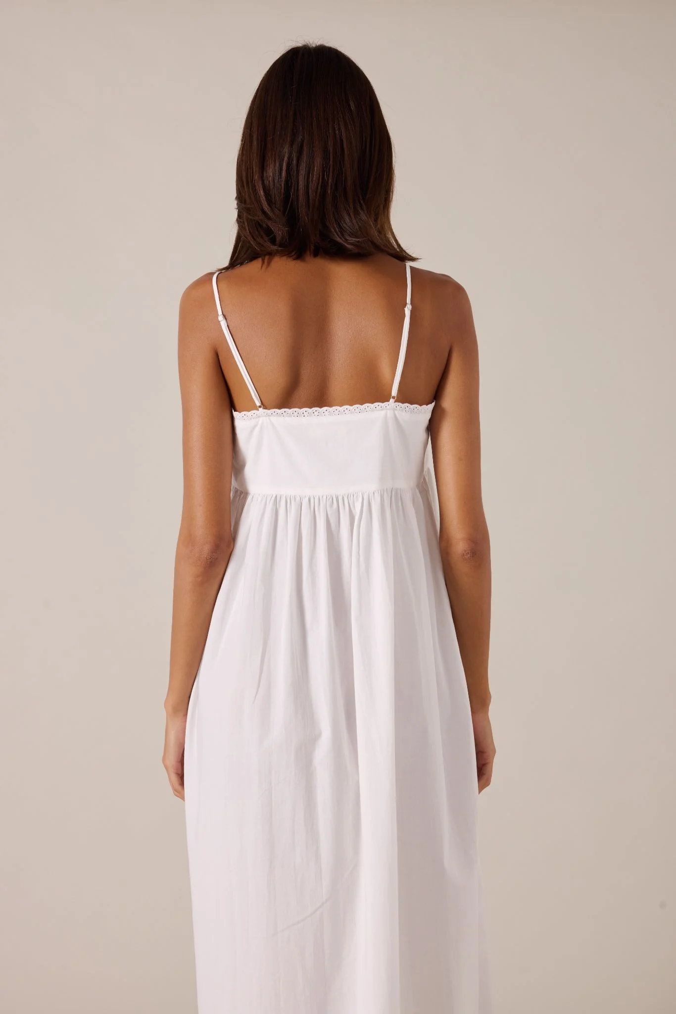 LILYA MAXI DRESS - CREMA - Image 3