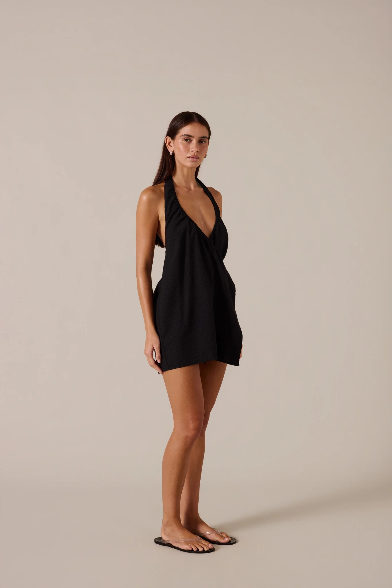 LOLA MINI DRESS - NOIR - Image 4