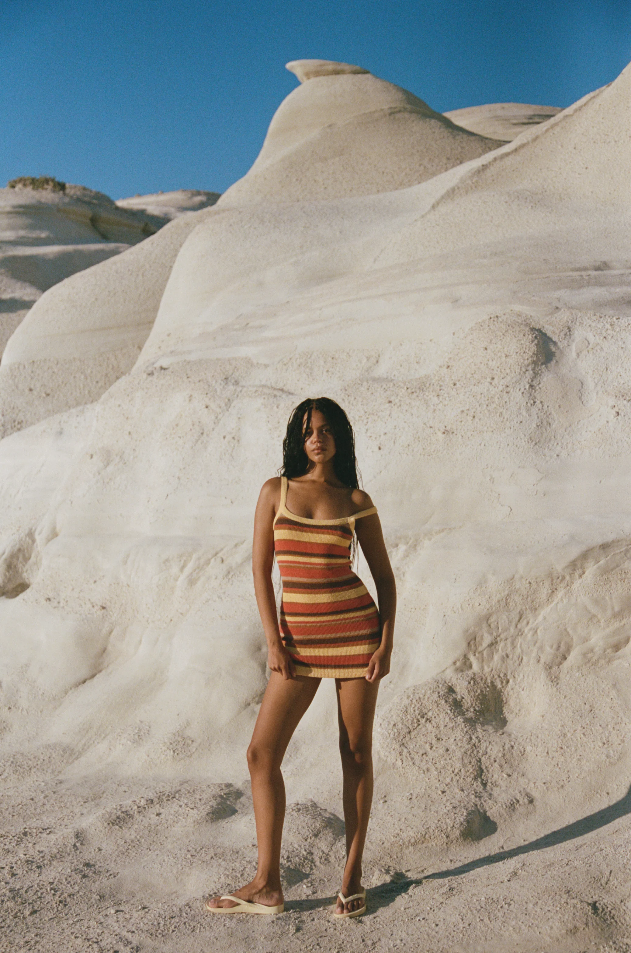 REINE 90'S DRESS - GUAVA - Image 5
