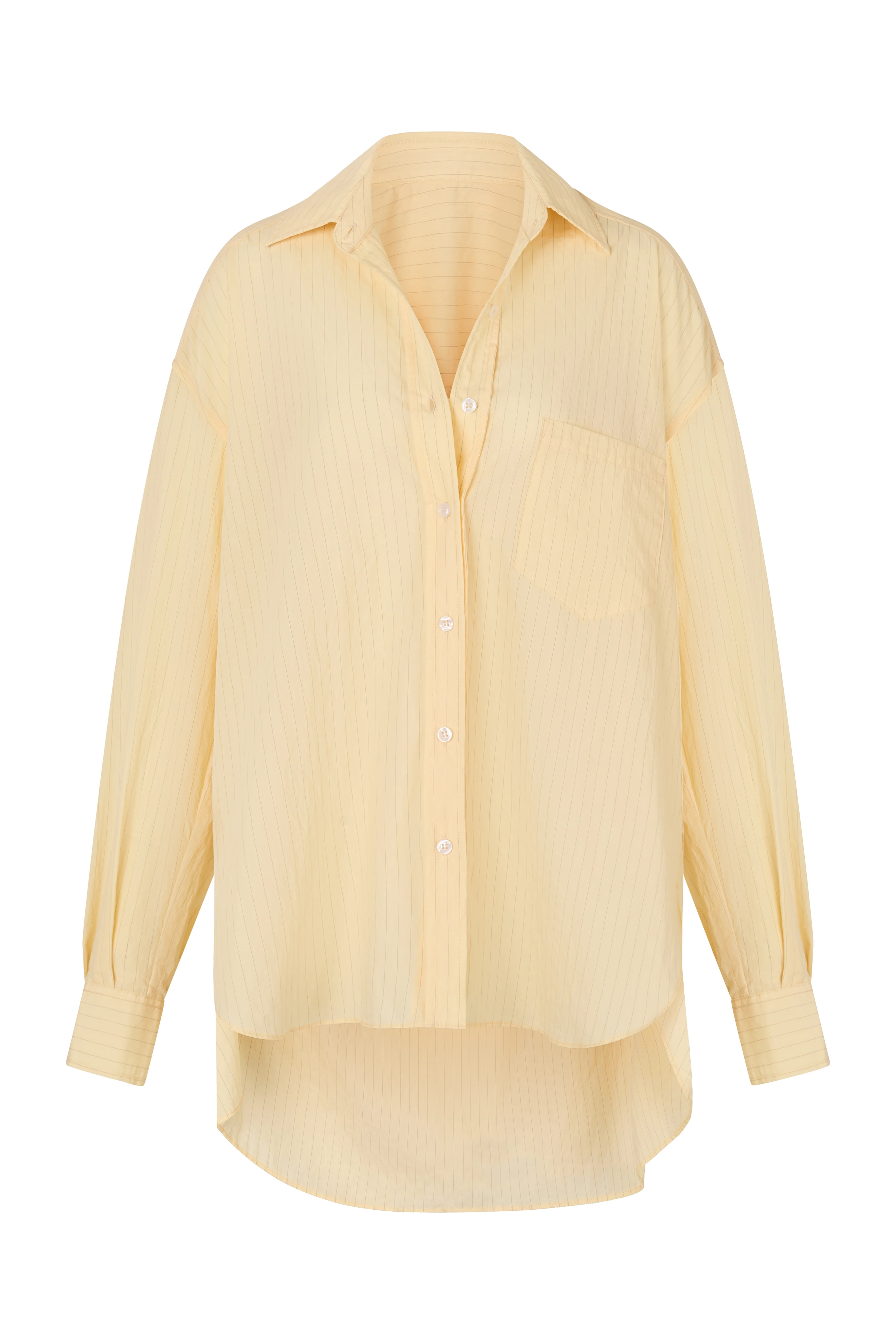 REMI SHIRT - BUTTER PINSTRIPE - Image 5