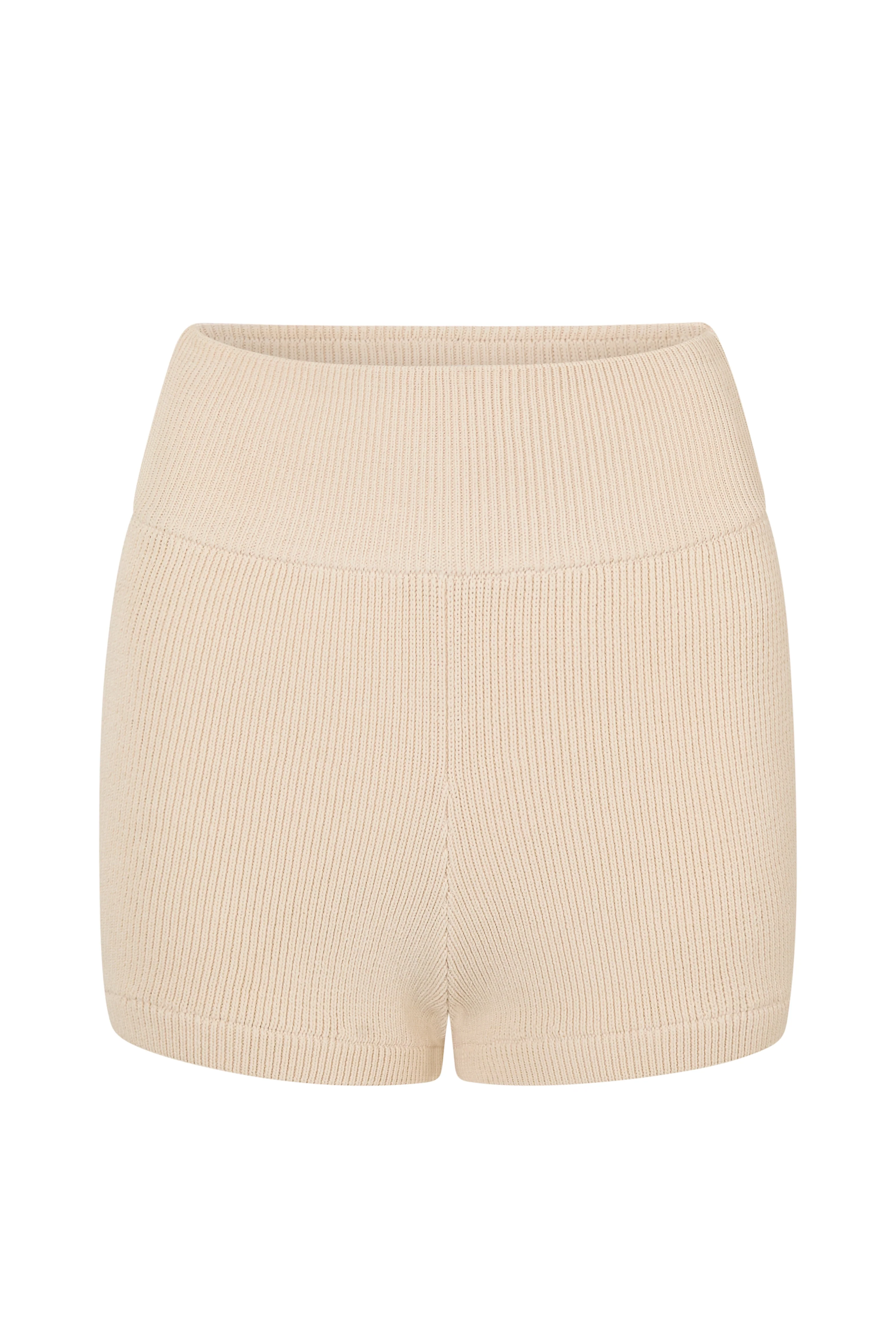 SOL KNIT SHORT - MILK - Image 6