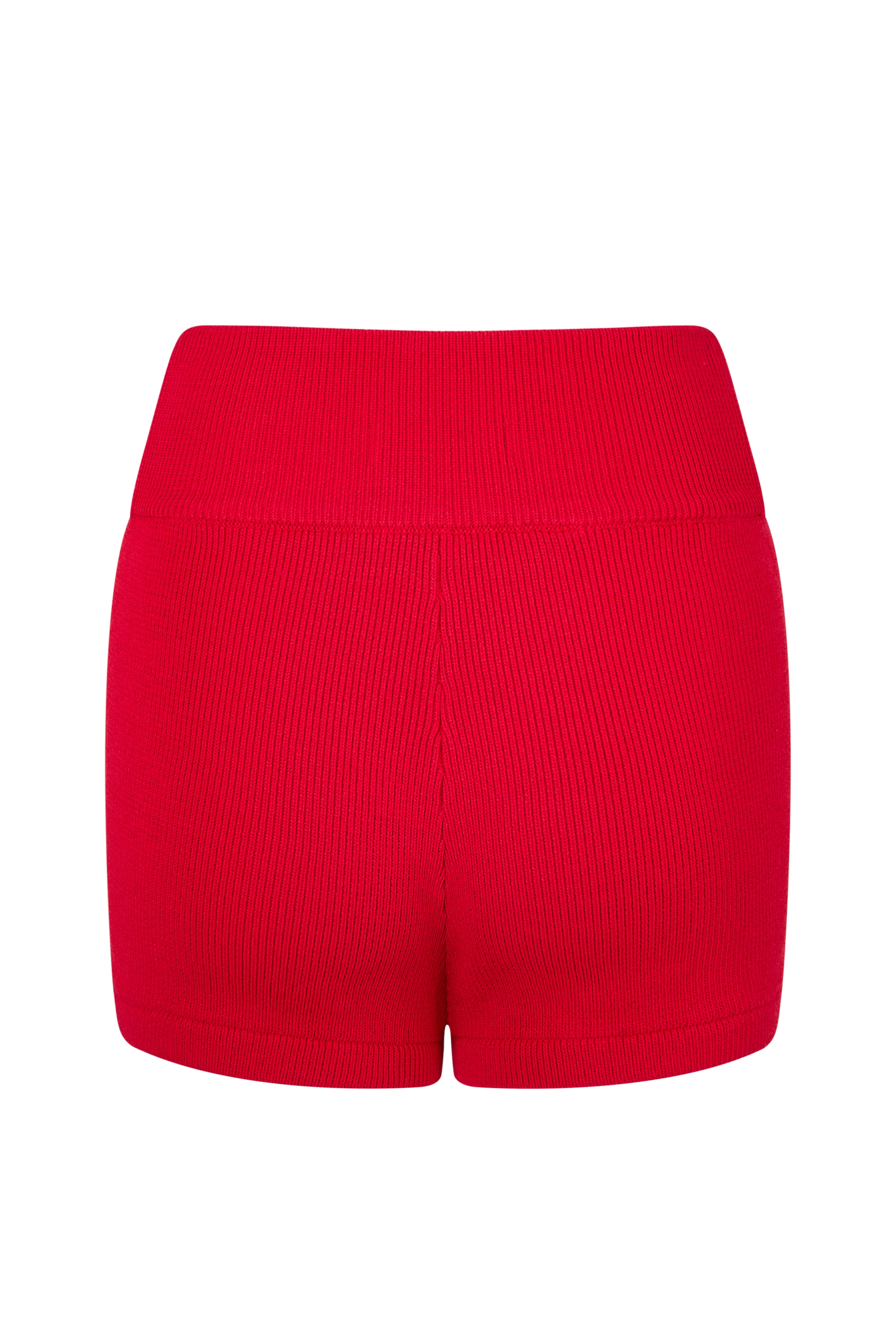 SOL KNIT SHORT-RED - Image 7
