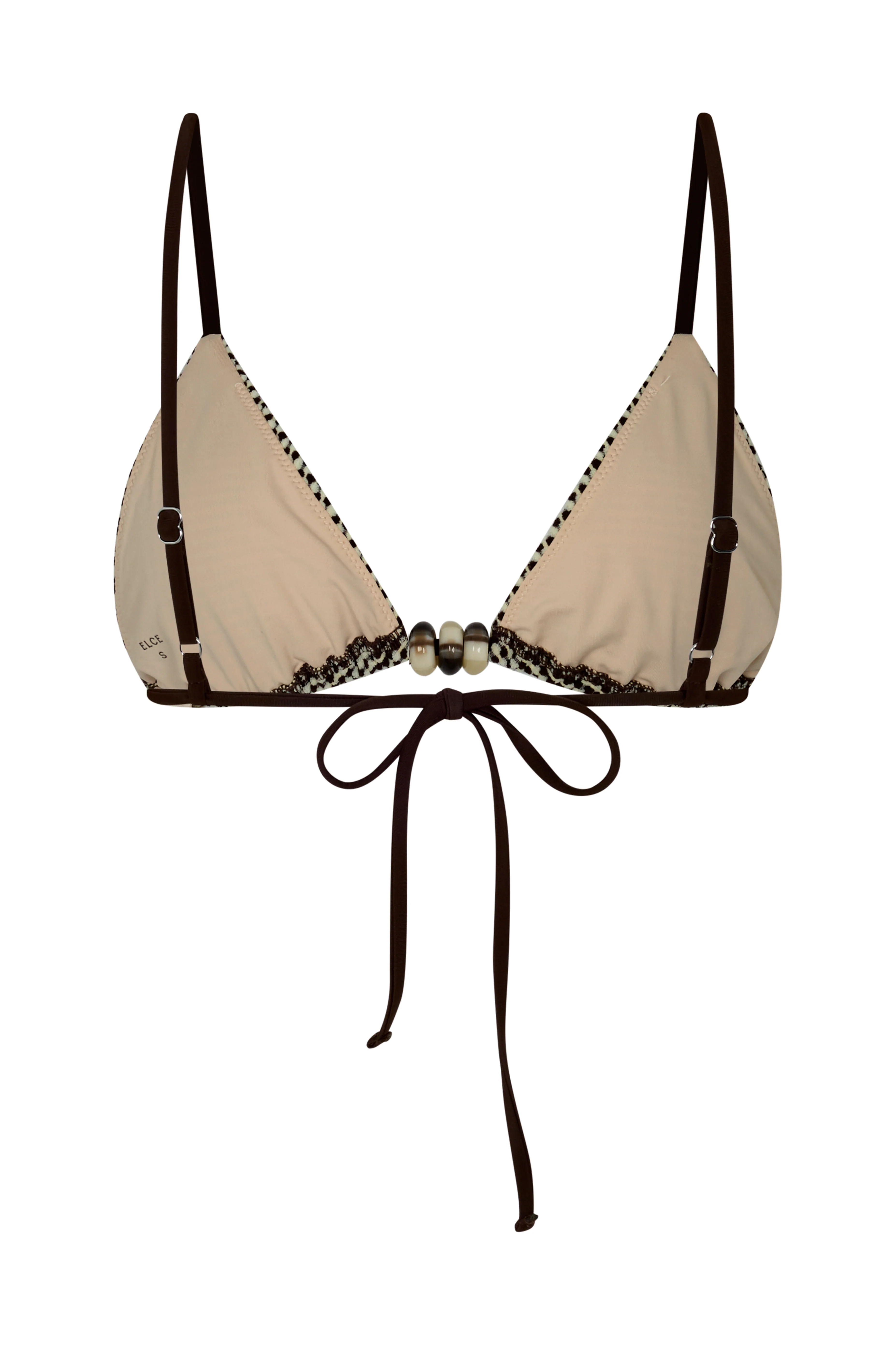VALETA TRIANGLE TOP - COGNAC - Image 3