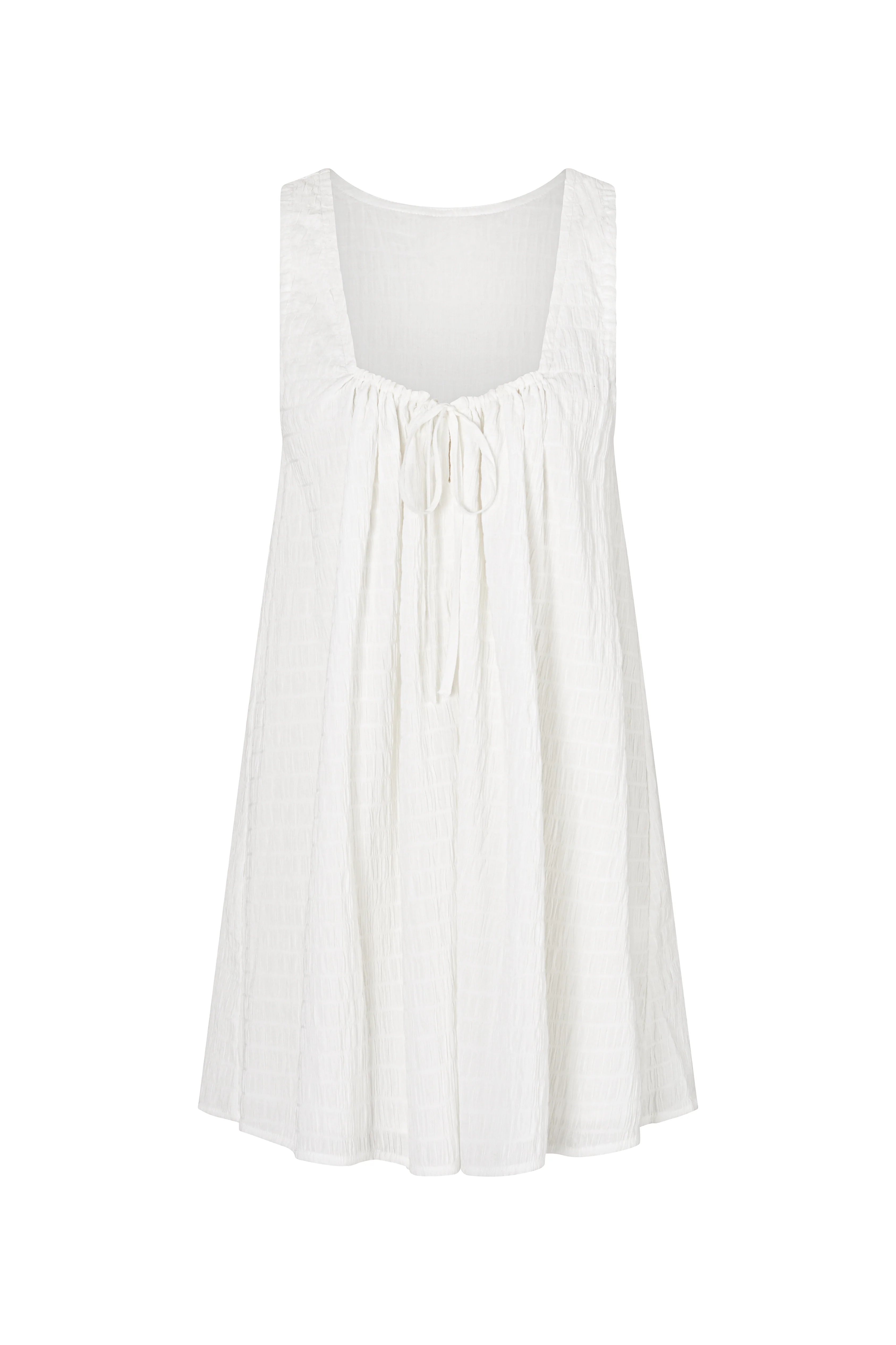 WILLOW MINI DRESS - IVORY - Image 9