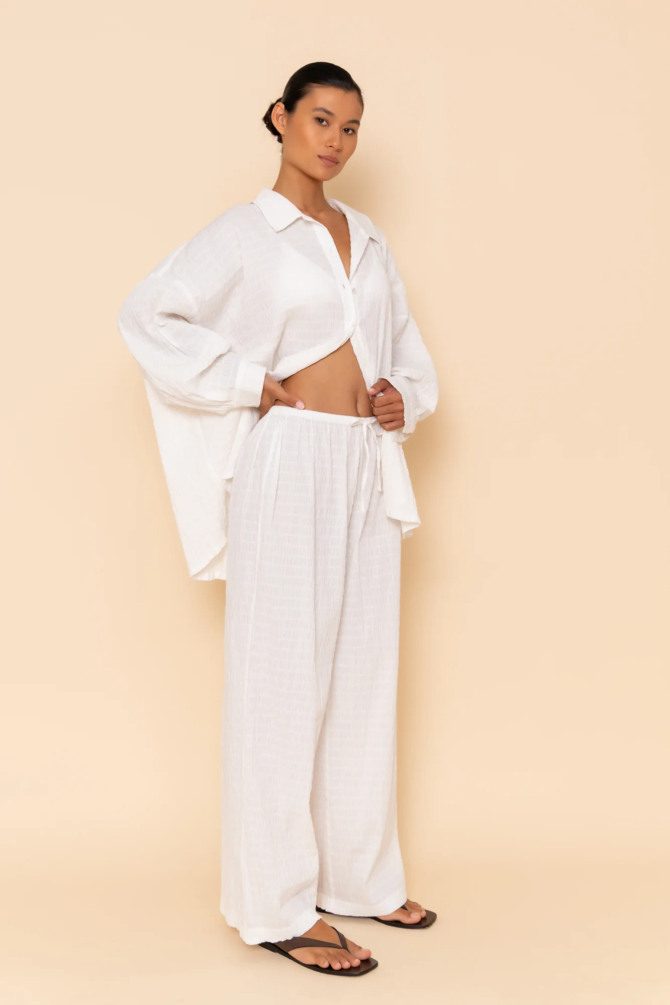WILLOW PANT - IVORY - Image 5