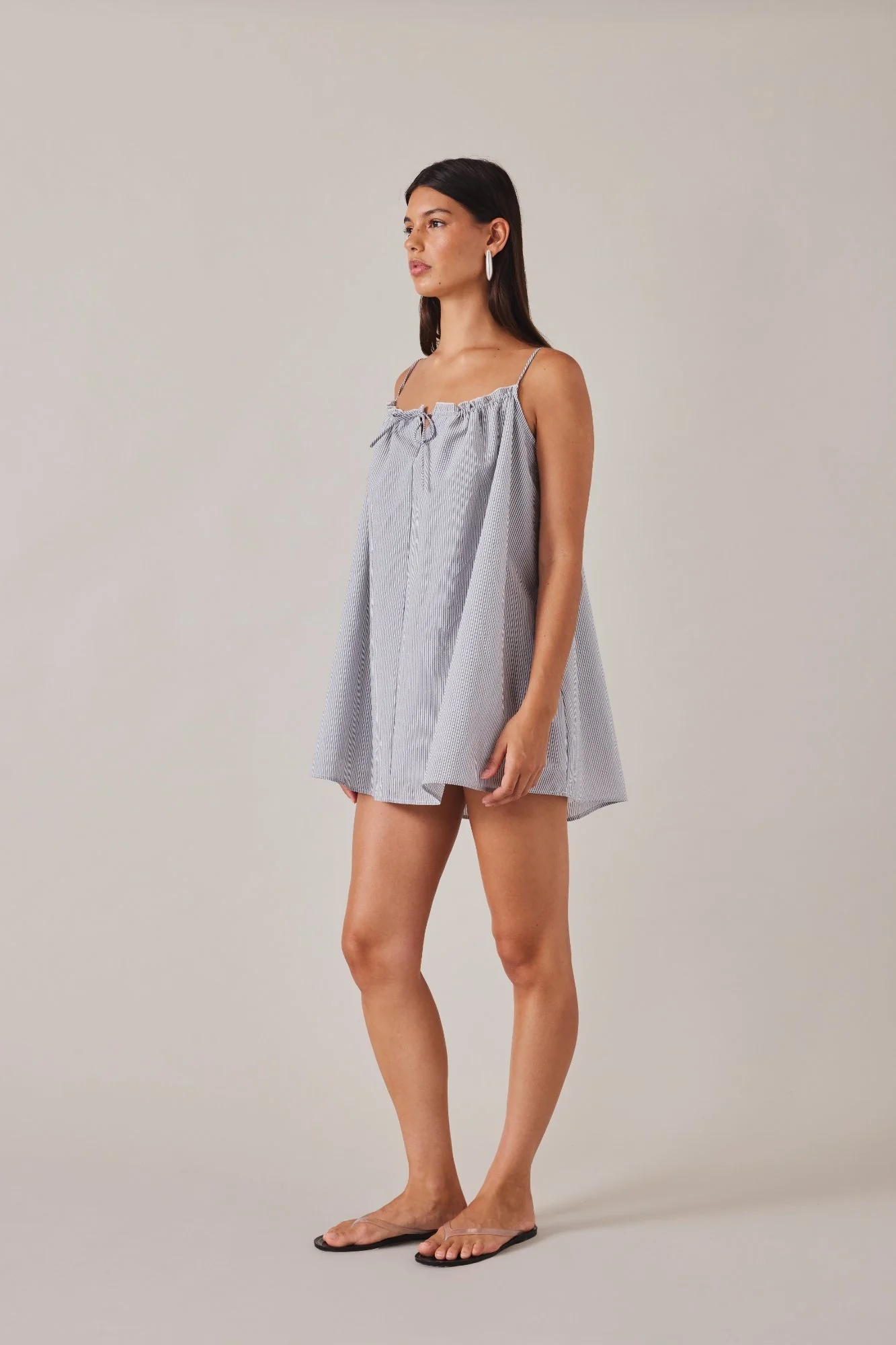 YOLI MINI DRESS - TIDE STRIPE - Image 7